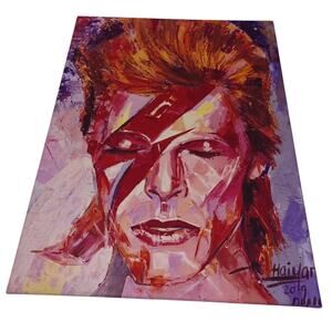 DAVID BOWIE Portrait Print HAIYAN 2019 21X16